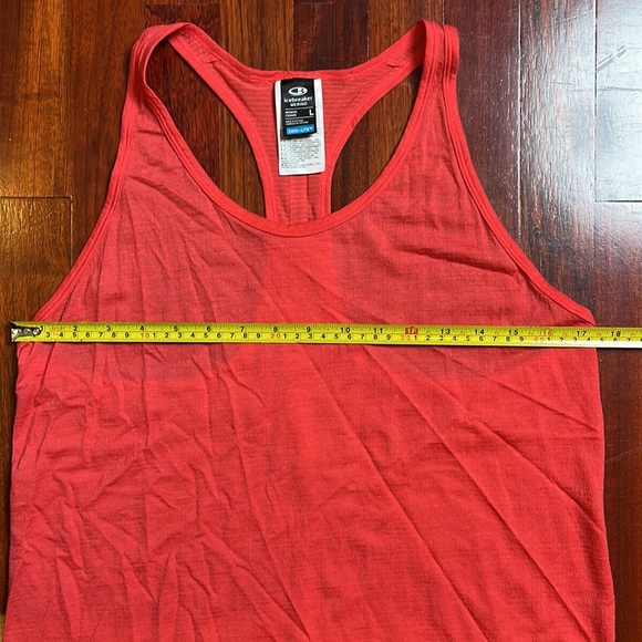 Womens Large Icebreaker cool lite racerback merino top - Picture 5 of 7